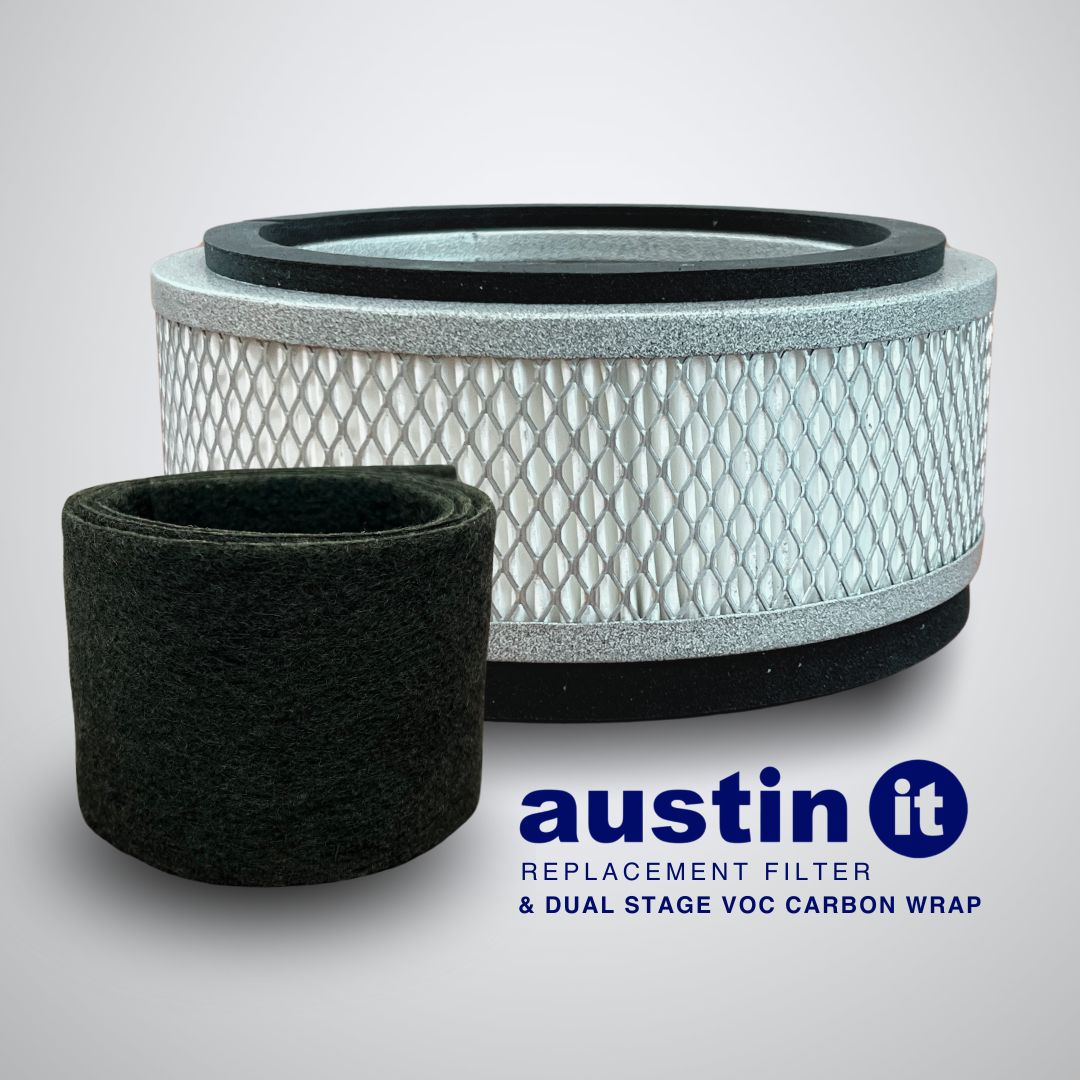 Austin Air “it” replacement HEPA filter with the VOC Carbon Wrap