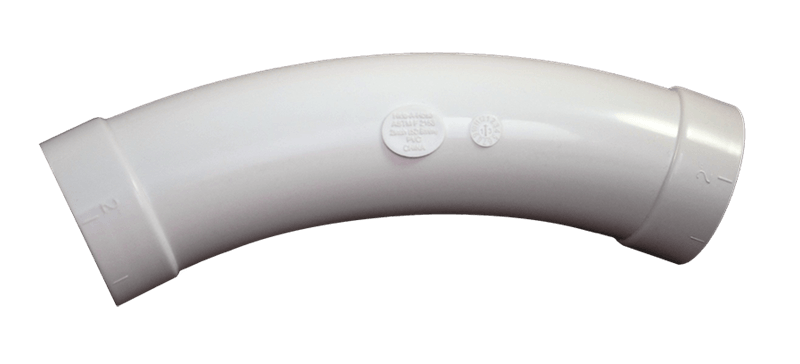 Central Vacuum Hide A Hose 45 degree Elbow HS202141 For in wall retractable system - Geek Vacuums