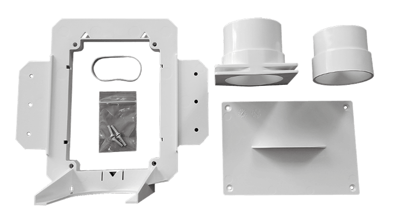 Central Vacuum Hide A Hose HS5000 Rough In Kit HS5000R For in wall retractable system - Geek Vacuums