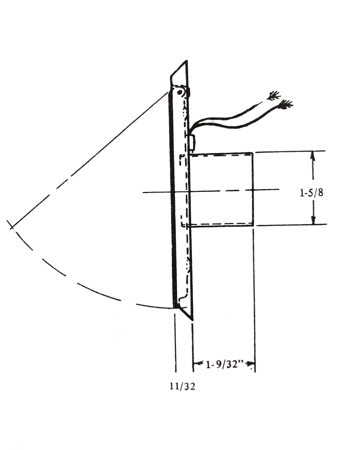 Central Vacuum Metal Wall Inlet Pin Jack - Geek Vacuums