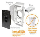 Central Vacuum Rough In Kit – Compatible with 12 or 14 Gauge Wire – 775851 - Geek Vacuums
