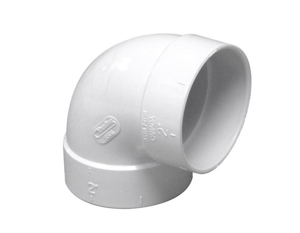 Central Vacuum Short 90 Degree Fitting - Geek Vacuums