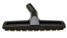 Central Vacuum Wessel 1-1/4'' D300 12'' Floor Brush w/whls & HH Bristle, Black - Geek Vacuums