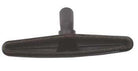 Classic floor brush seen from the side.
