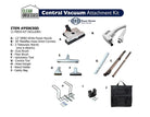 Customizable Sebo Clean Obsessed Central Vacuum Hose Attachment Kit - Geek Vacuums