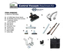 Customizable Sebo Clean Obsessed Central Vacuum Hose Attachment Kit - Geek Vacuums