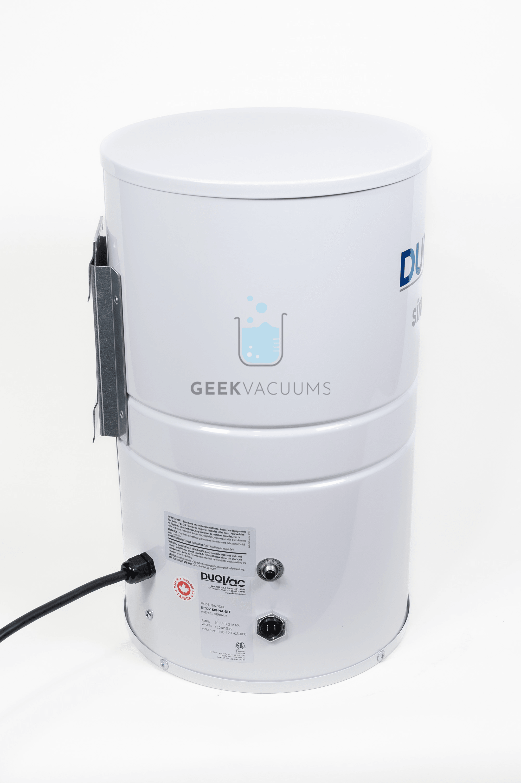 DuoVac SIMPLICI-T Central Vacuum - Geek Vacuums