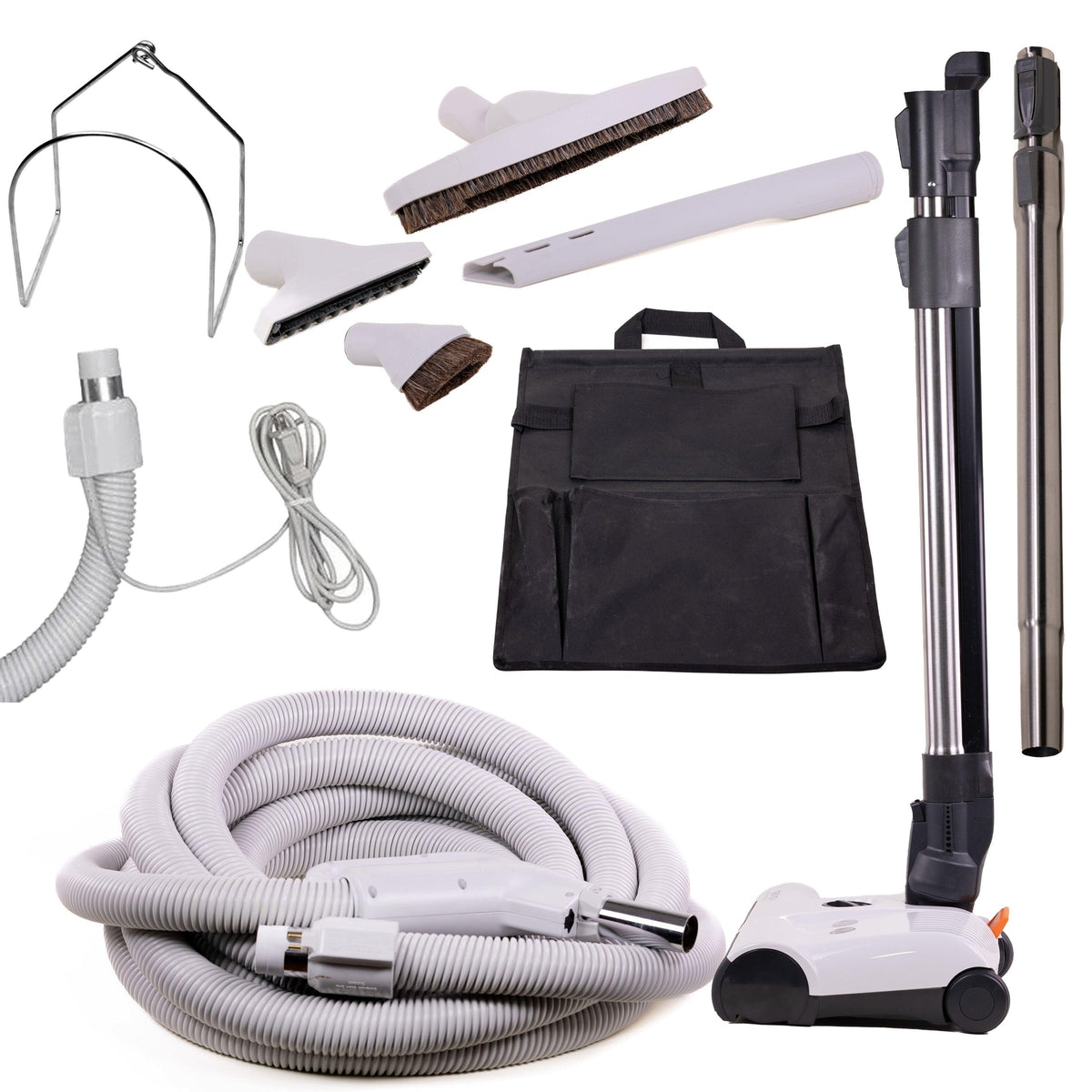 GVac Central Vacuum Pigtail Hose Kit with Sebo Powerhead – Geek Vacuums