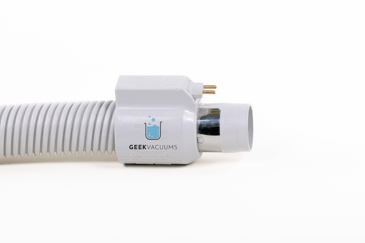 Built in central vacuum system Nutone Beam Zenex VACUFLO hose end with DIRECT connect prongs wall plug