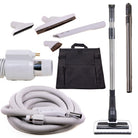 GVac Powered Bare Floor Kit Direct Connect Central Vacuum Hose Replacement - Geek Vacuums