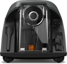 Miele Blizzard CX1 PureSuction vacuum shown from the side with AllTeQ floorhead