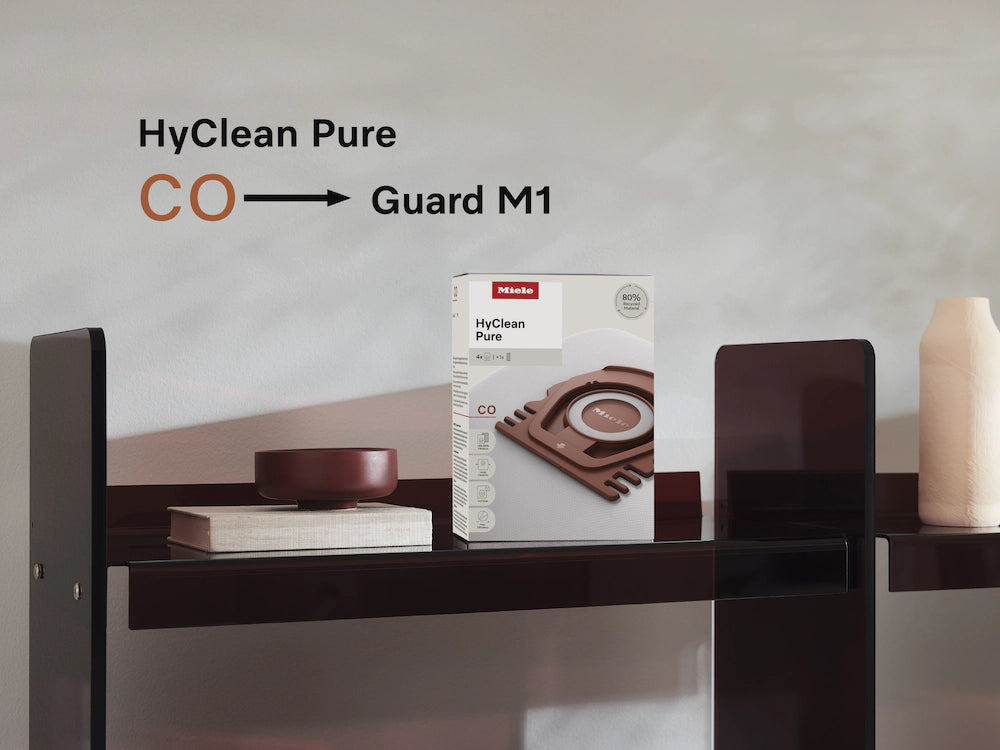 Miele CO HyClean bags fit the Guard M1 canister.