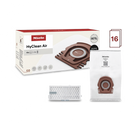Miele CO Performance Pack with 16 HyClean Air bags and HEPA filter.