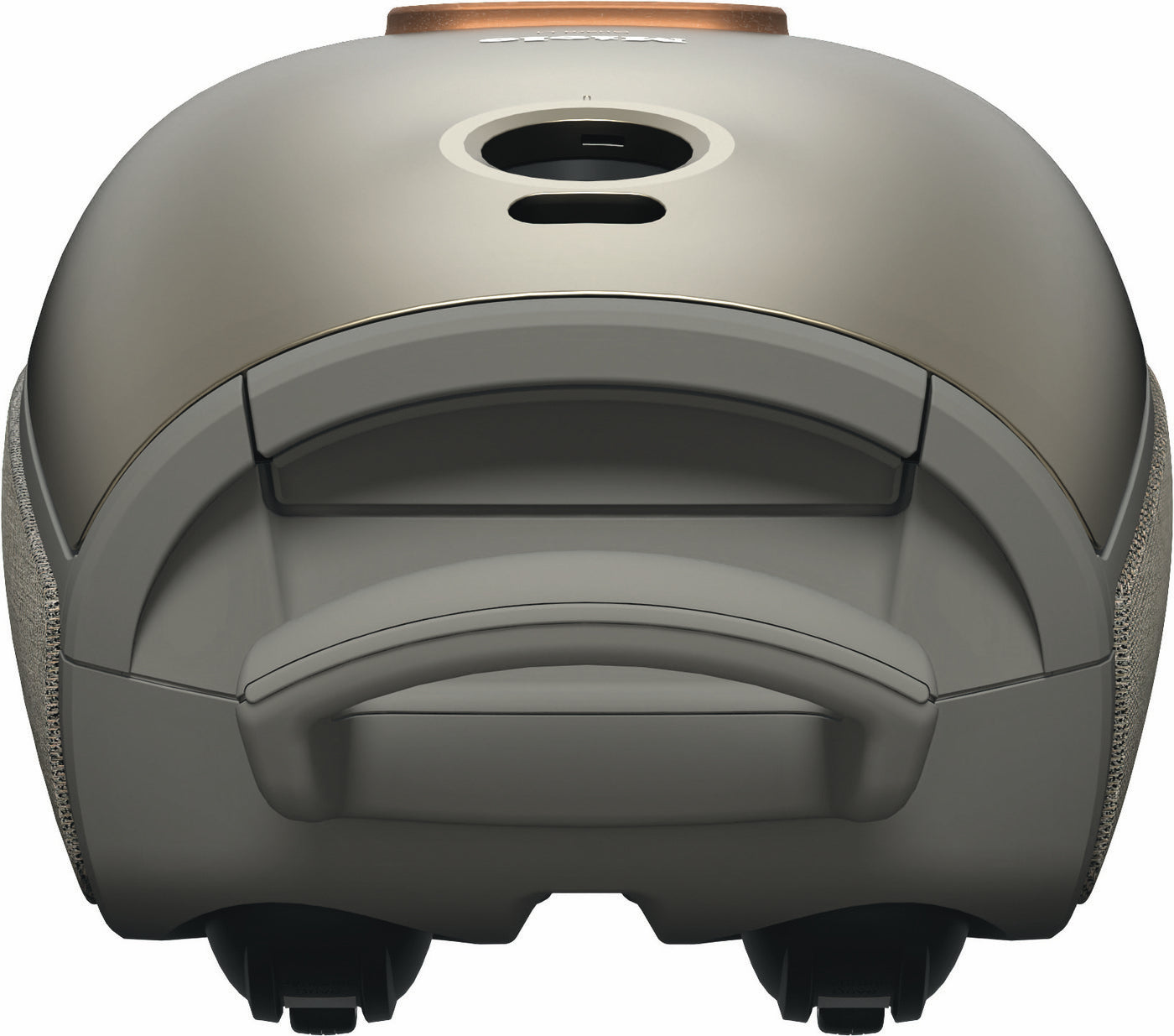 Miele Guard L1 Electro canister in Titanium, front view.