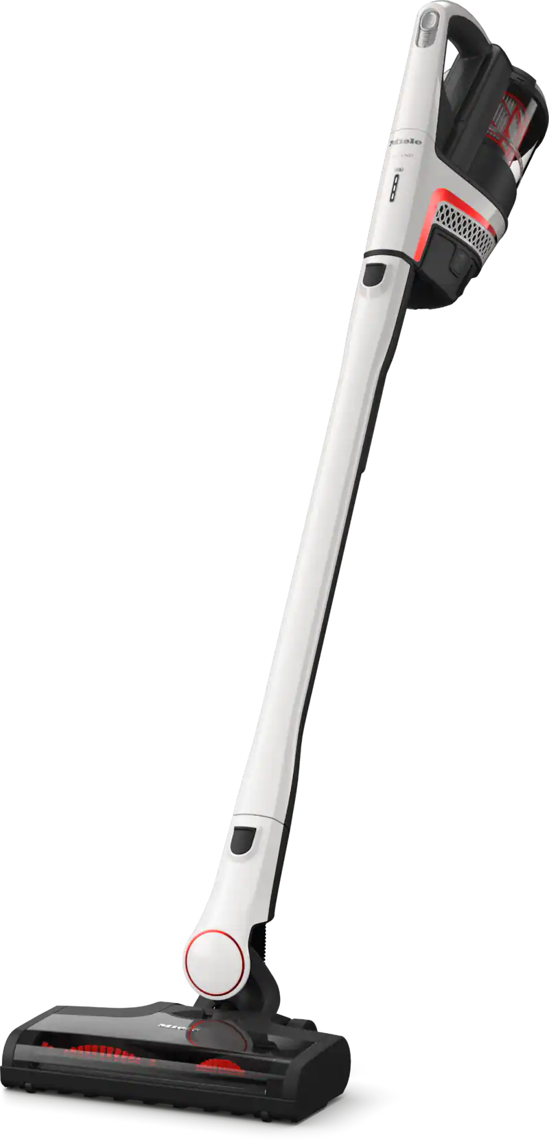 Miele Triflex HX1 Facelift in Lotus White with the motor unit on top.