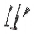 Miele Triflex HX3 Aqua shown in three modes: AquaTwister mop, stick vacuum with electrobrush, and handheld with crevice tool.