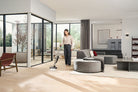 Miele Triflex HX3 Plus cordless stick vacuum in Titanium Pearlfinish.