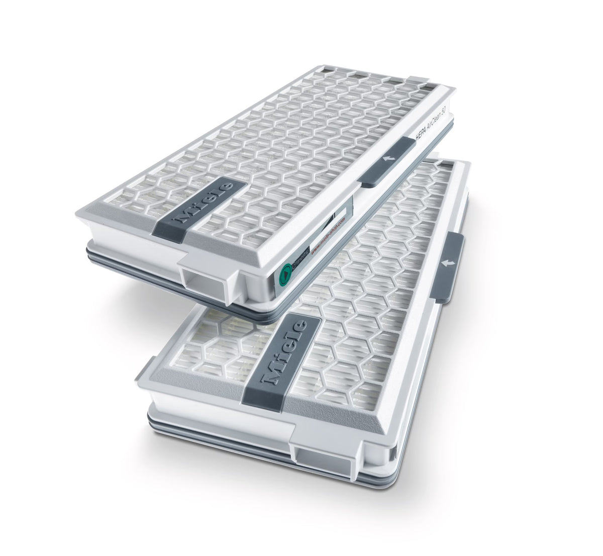 Miele XL Pack of two HEPA AirClean filters.