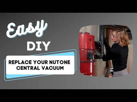 DIY Video on replacing your built in central vacuum system, upgrading from an old nutone to a new Vacumaid central vacuum system