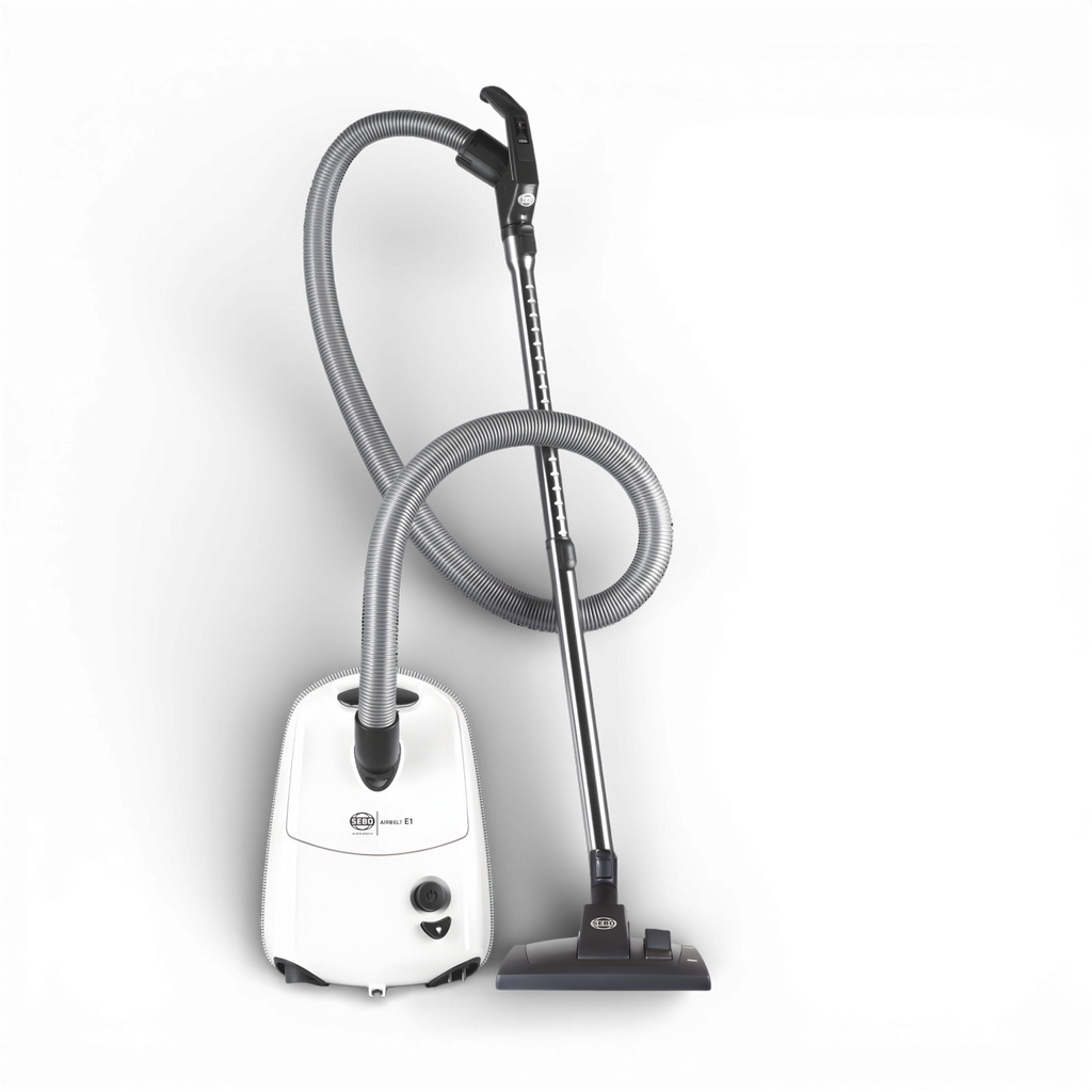 SEBO AIRBELT E1 Kombi canister vacuum in White