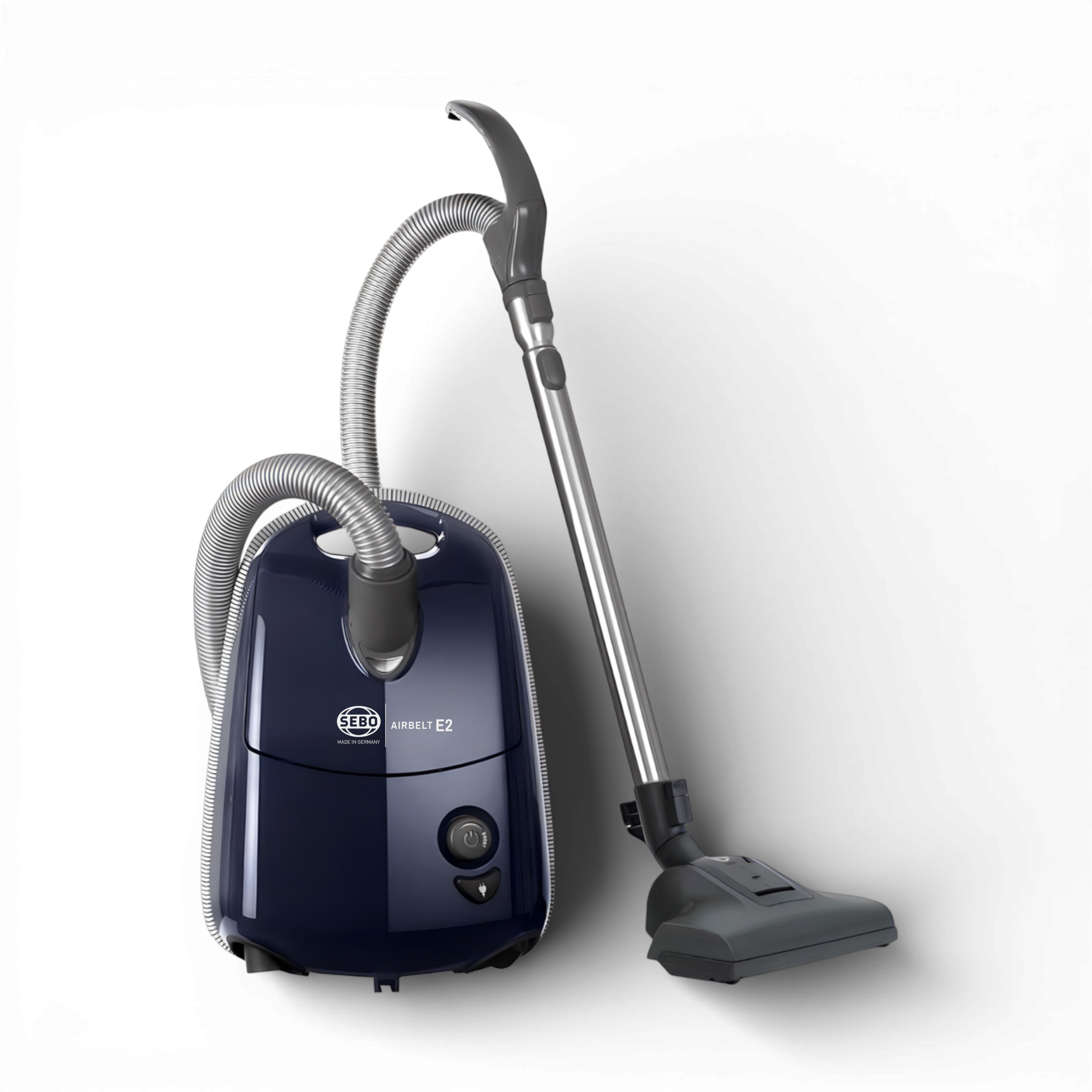SEBO AIRBELT E2 Turbo canister vacuum in Dark Blue