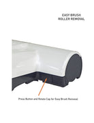 Easy brush roll sebo k3 end cap white