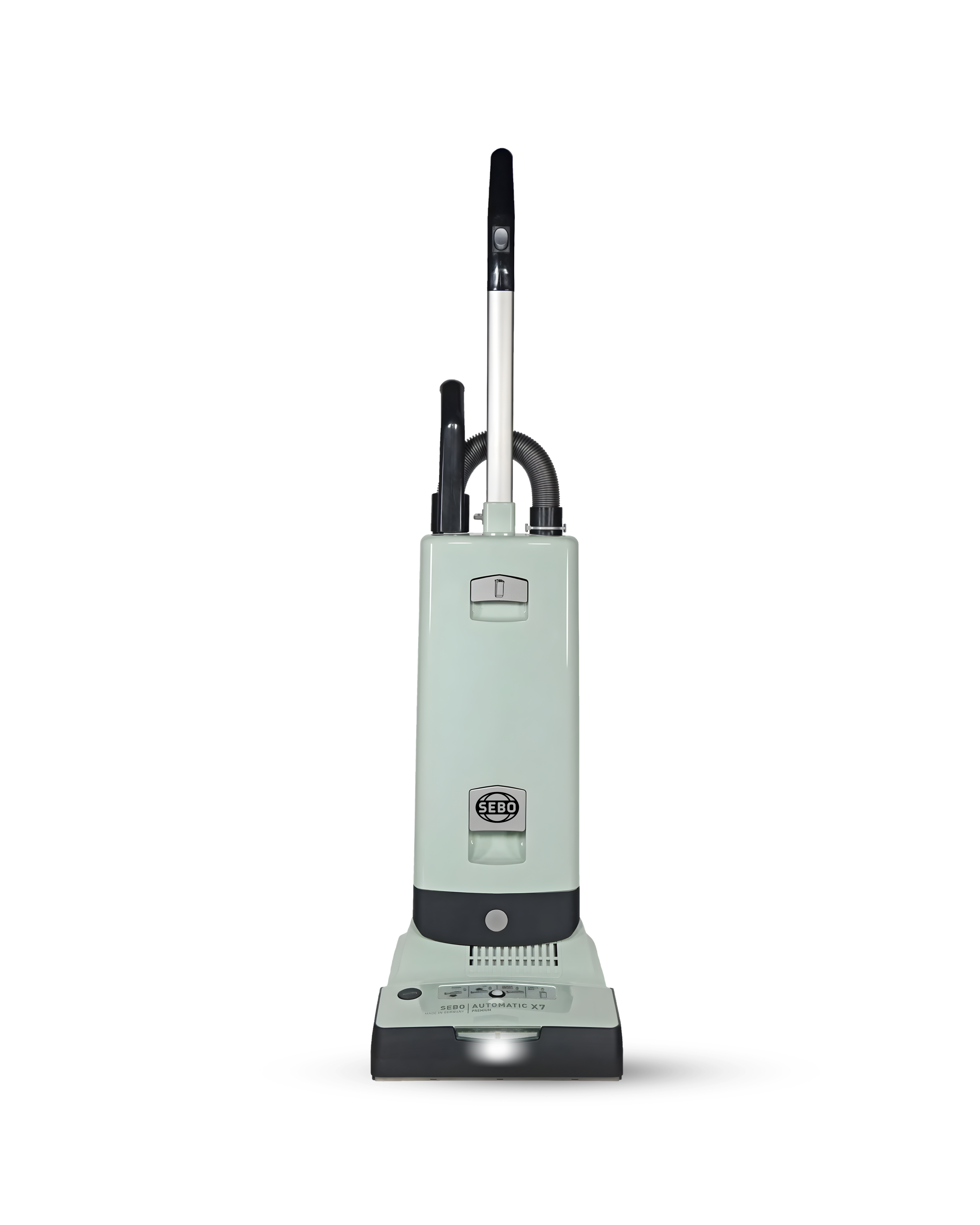 SEBO Automatic X7 Premium upright vacuum in Pastel Mint
