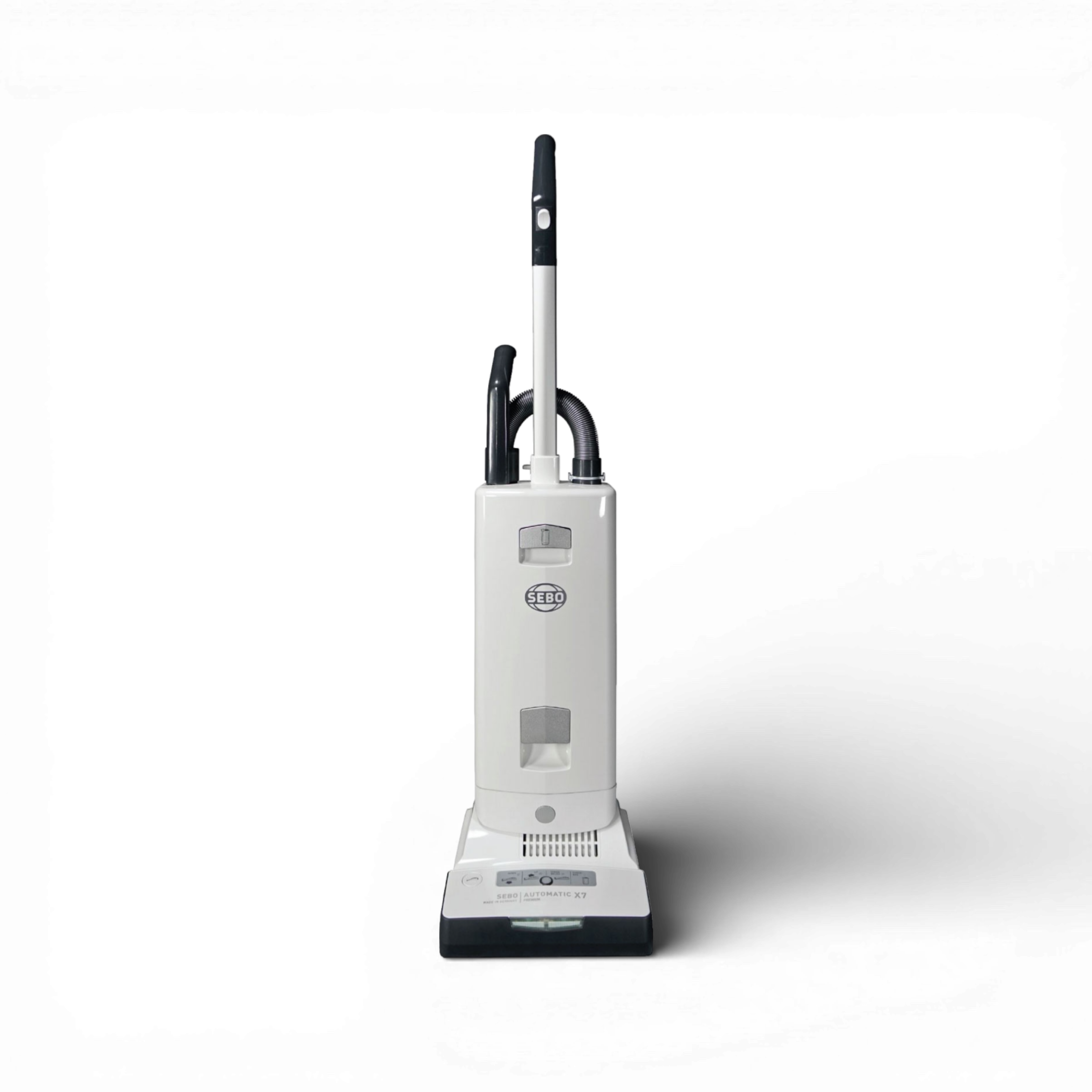 SEBO Automatic X7 Premium upright vacuum in White