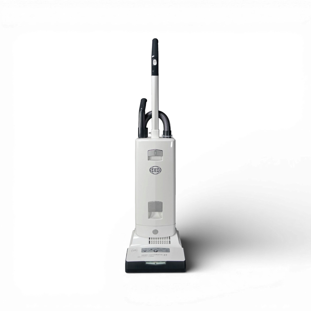 SEBO Automatic X7 Premium upright vacuum in White