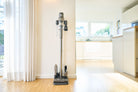 SEBO Balance A1 on its tool storage stand.