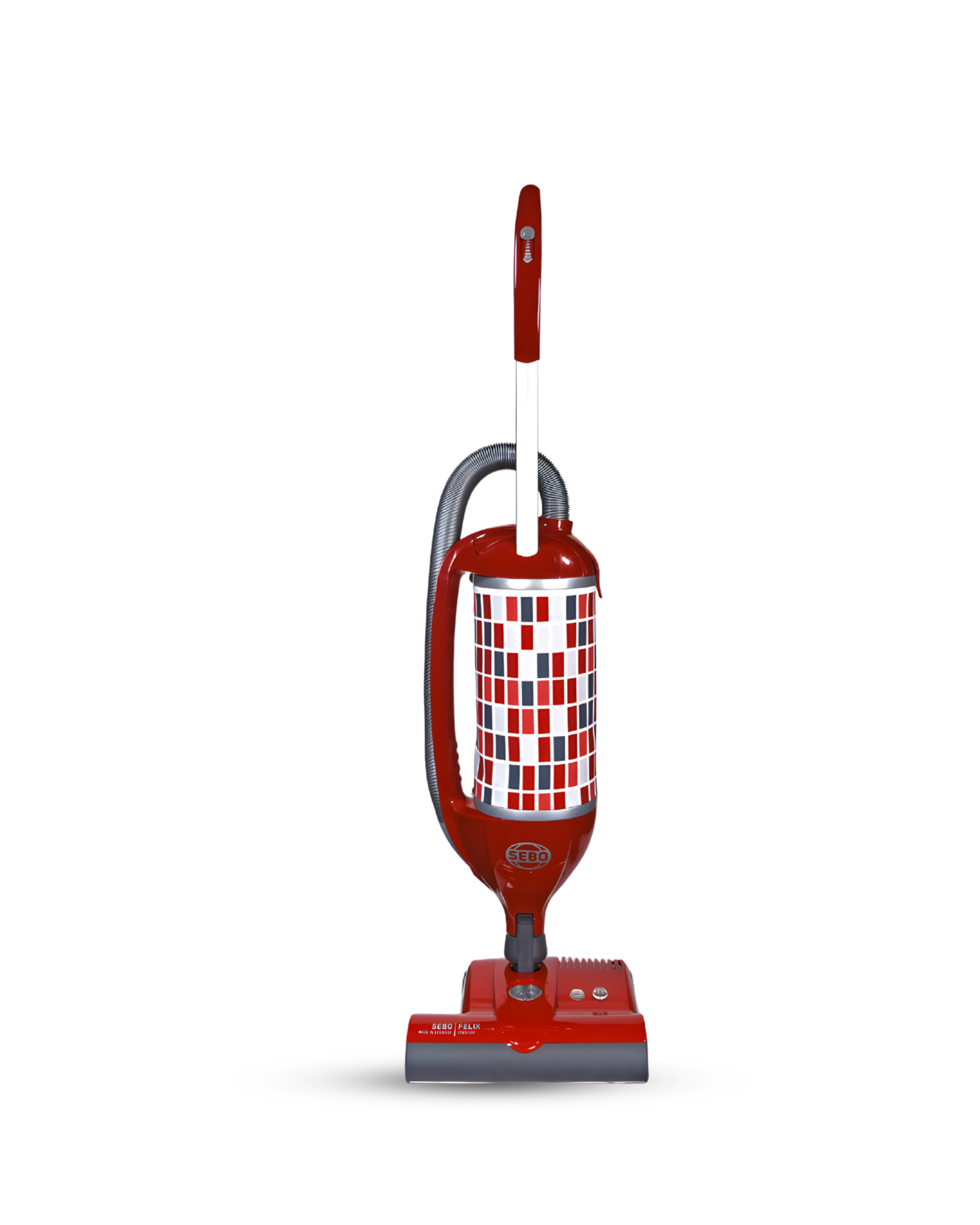 SEBO FELIX Premium upright vacuum in Rosso Red